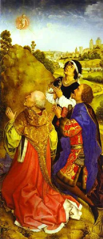 Rogier van der Weyden Middelburg Altarpiece  eq Norge oil painting art